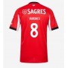 Benfica Fredrik Aursnes #8 Hjemmedrakt 2025-26 Kortermet